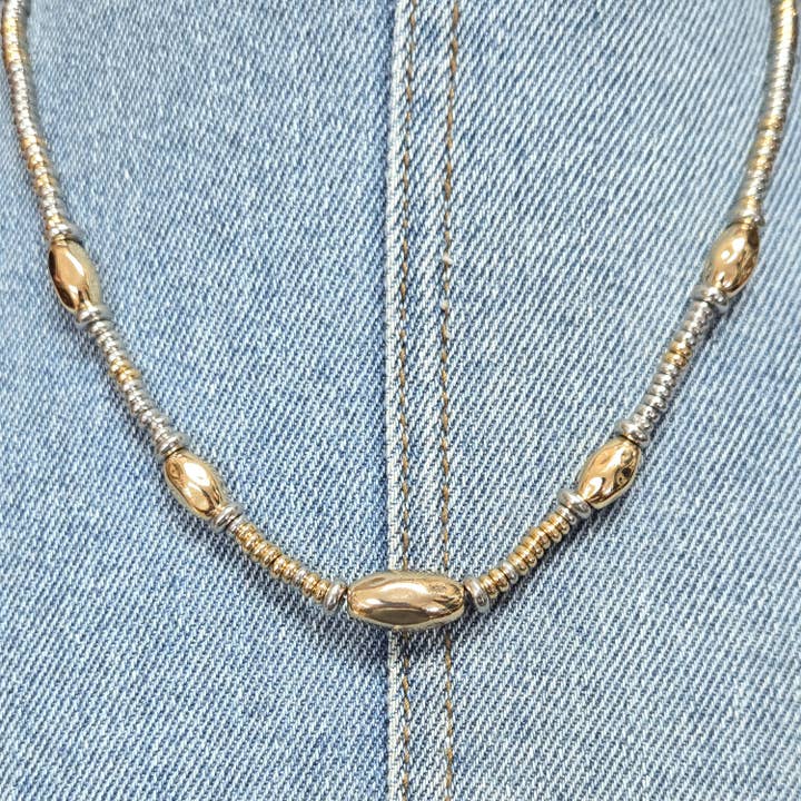 N0549 HN5035 Collana con Perline Deco per la vendita all'ingrosso da parte di Greater Goods Imports & Wholesale