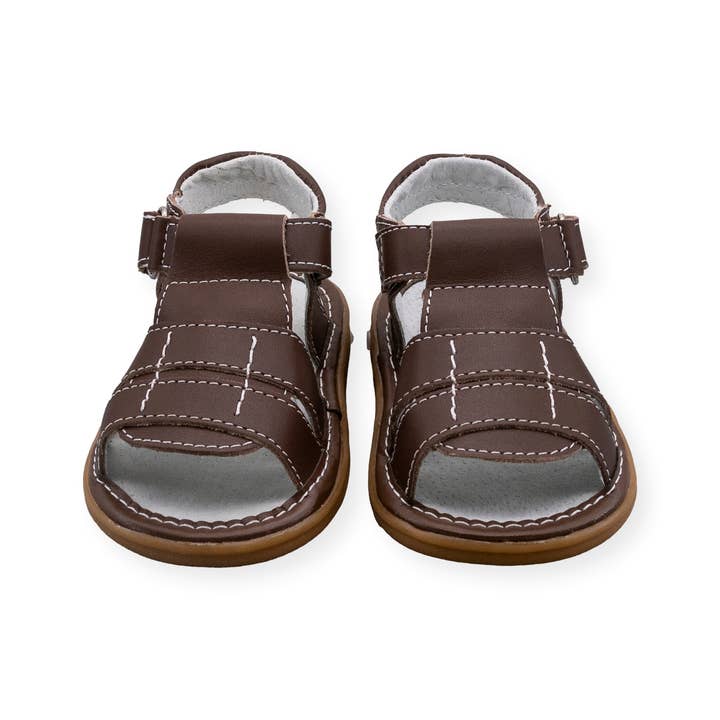 Wee Squeak Shoes – wholesale Sandals – Kids – Liam Brown Sandal2