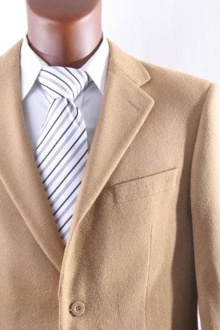 Mens Cheaped Price Suit Jackets Designer Casual Cheap Priced Fashion Blazer Dress Jacket Online Winter Fabric Men's 2 Button Lamb Cashmere Sport Coat Camel ~ Khaki ~ Tan ~ Beige for wholesale on Faire0