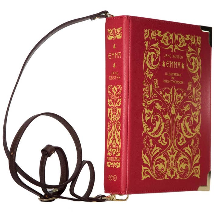 Emma Jane Austen Book Crossbody Handbag for wholesale by Well Read Company