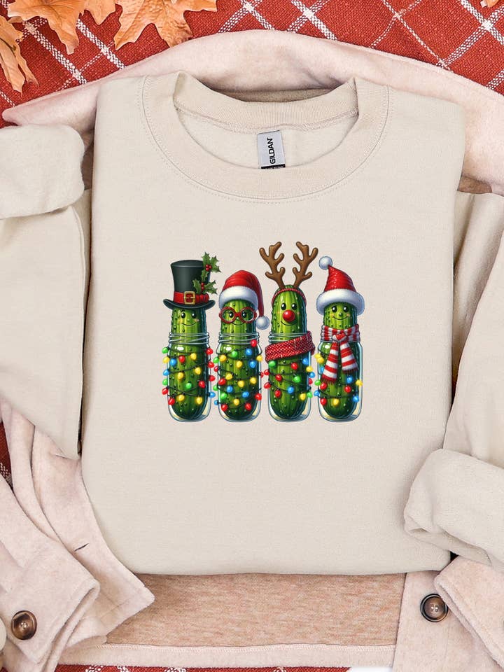 All Wired Up for Christmas Sweatshirt for wholesale by Gambi's Tees