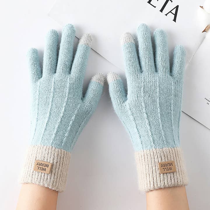 ACCITY - Wholesale Gloves - Women's - WOMEN WARM AND COLD KNITTED GLOVES_CWAG0030