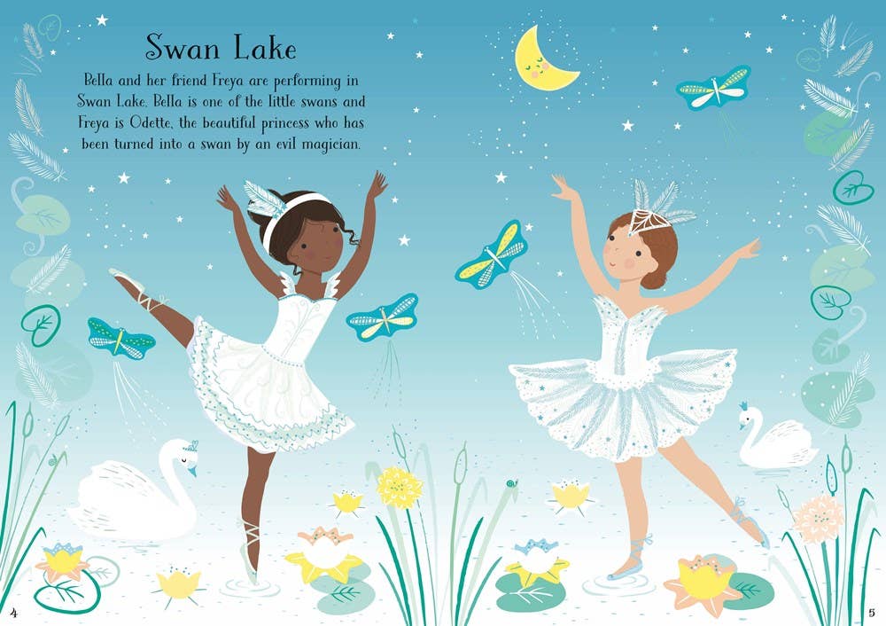 HarperCollins - Wholesale Sticker - Kids & Baby - Little Sticker Dolly Dressing Ballerina : Usborne3