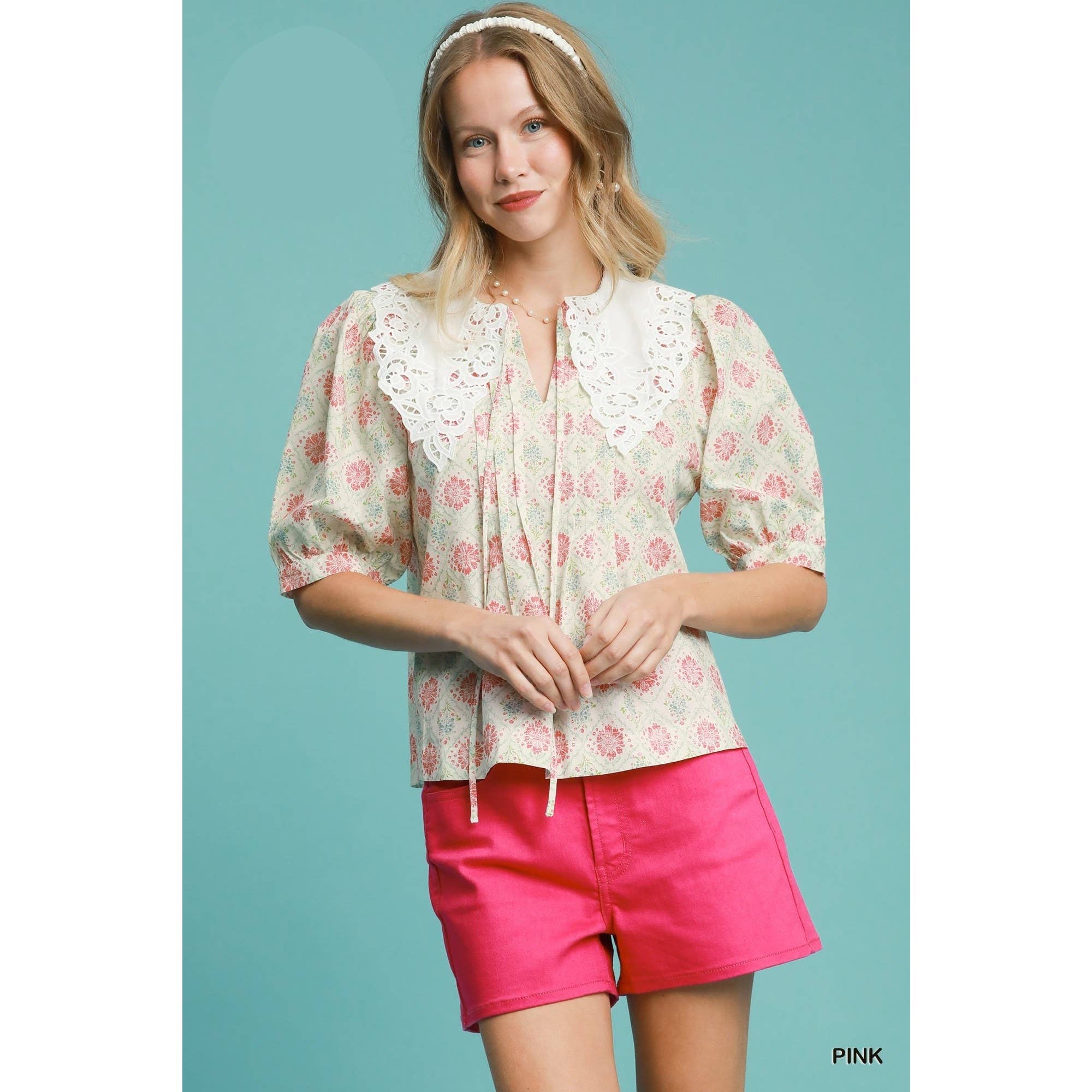 STYLE USA - Wholesale Tunic - Women's - Floral Print Top 10