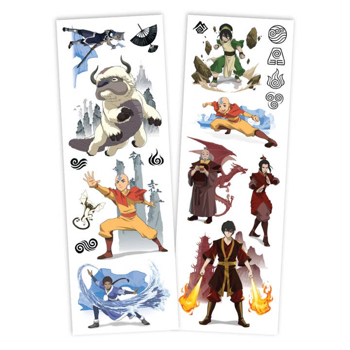Savvi - Wholesale Temporary Tattoo - Avatar the Last Airbender Flash Tattoos - LP35087.AA-01