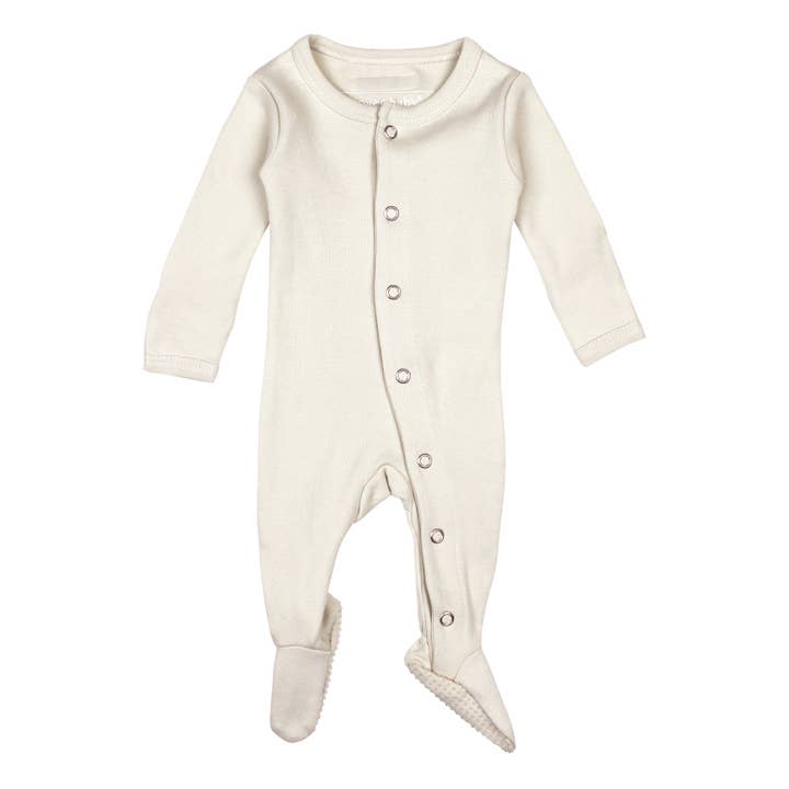 Botercrème | Biologische Snap Footie voor wholesale door L'ovedbaby