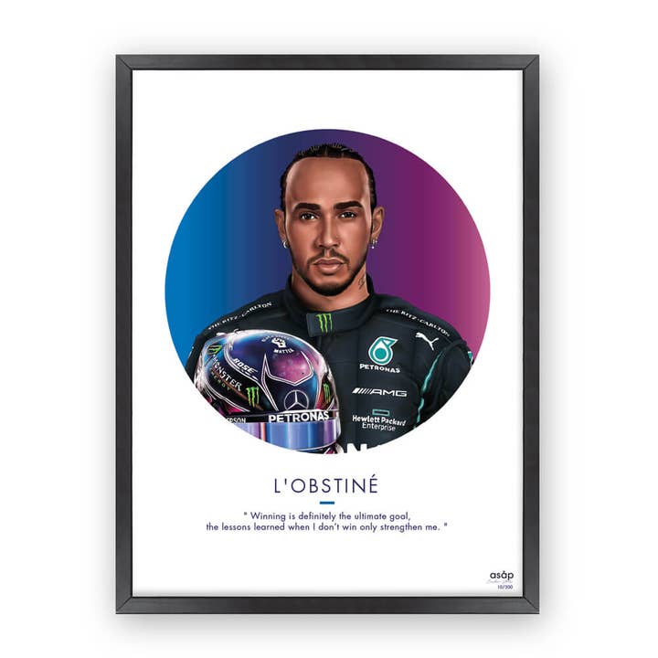 Poster - “L'Obstiné” - 30x40 cm for wholesale by ASÅP Creative Studio