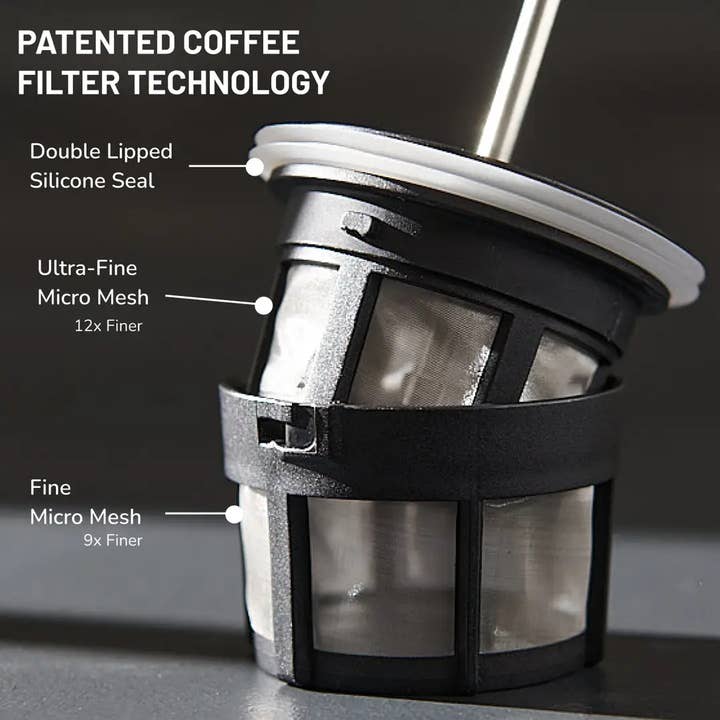Viva | Espro | Liiton - Wholesale French Press - P0 French Press Coffee Maker - 16 oz Ultralight