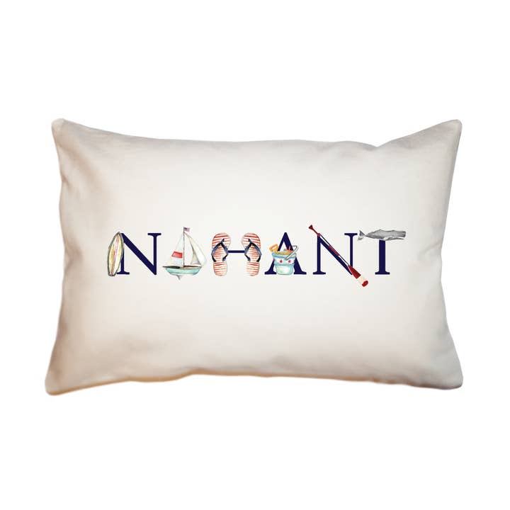 nahant large rectangle pillow for wholesale by Tina Labadini Designs