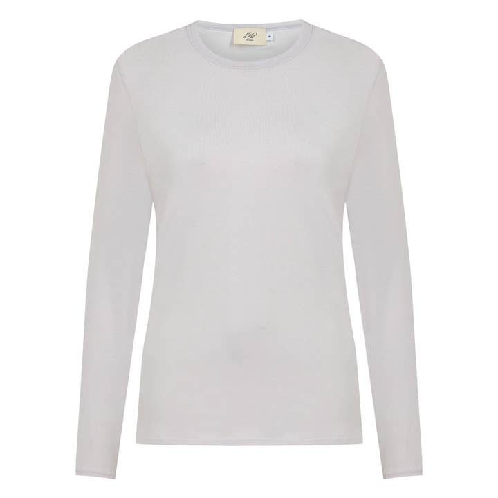 Mira Round Neck T-Shirt L/S Single Jersey Orchid Tint for wholesale by d'Els - Elsa Altaras Nasi und Nasi GbR