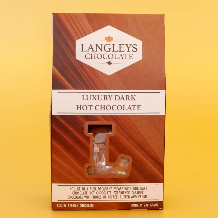Dark Hot Chocolate for wholesale by Langleys Rocky Road