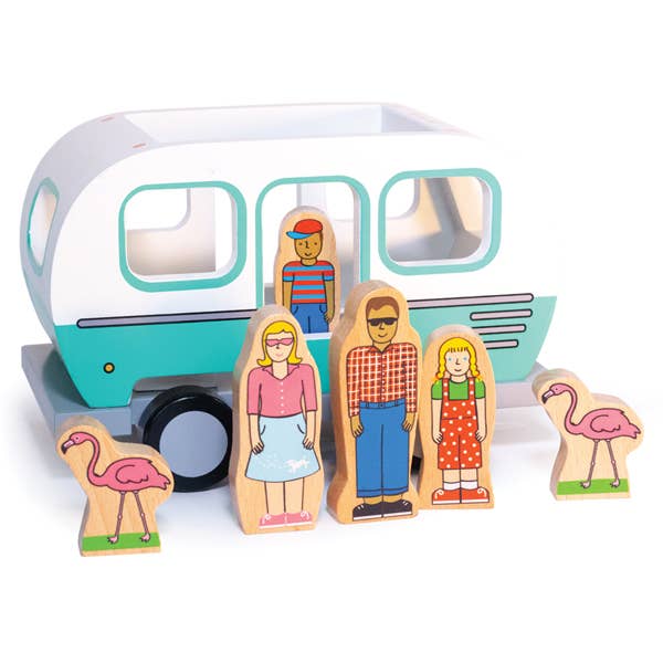 Jack Rabbit Creations - Wholesale Wood Toy - Kids - Glamper Camper Magnetic Van