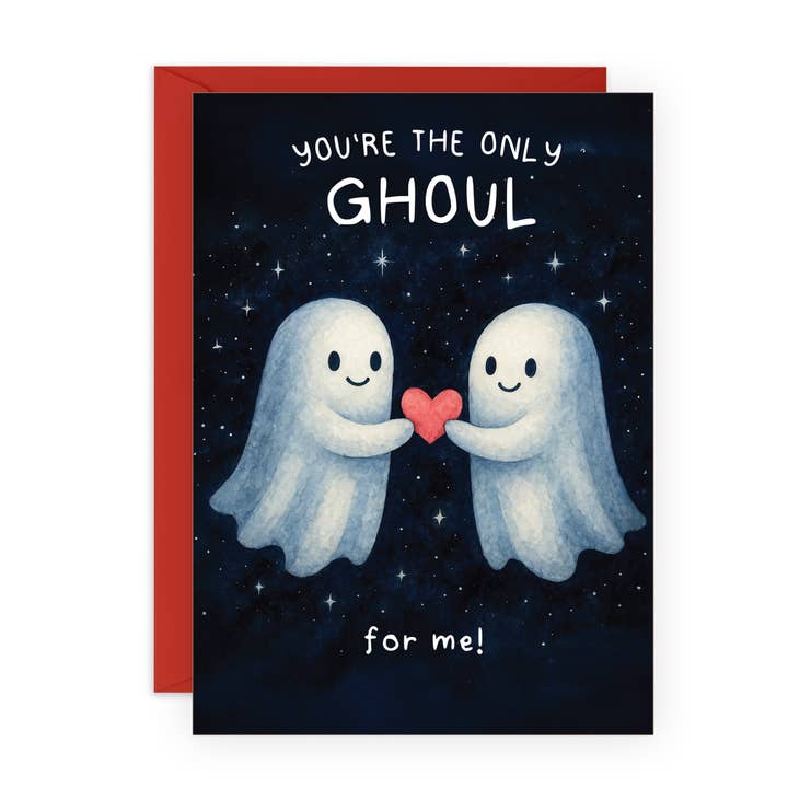 SEI L'UNICO FANTASMA PER ME Biglietto di Halloween per Lui, Lei per la vendita all'ingrosso da parte di Central 23 Cards