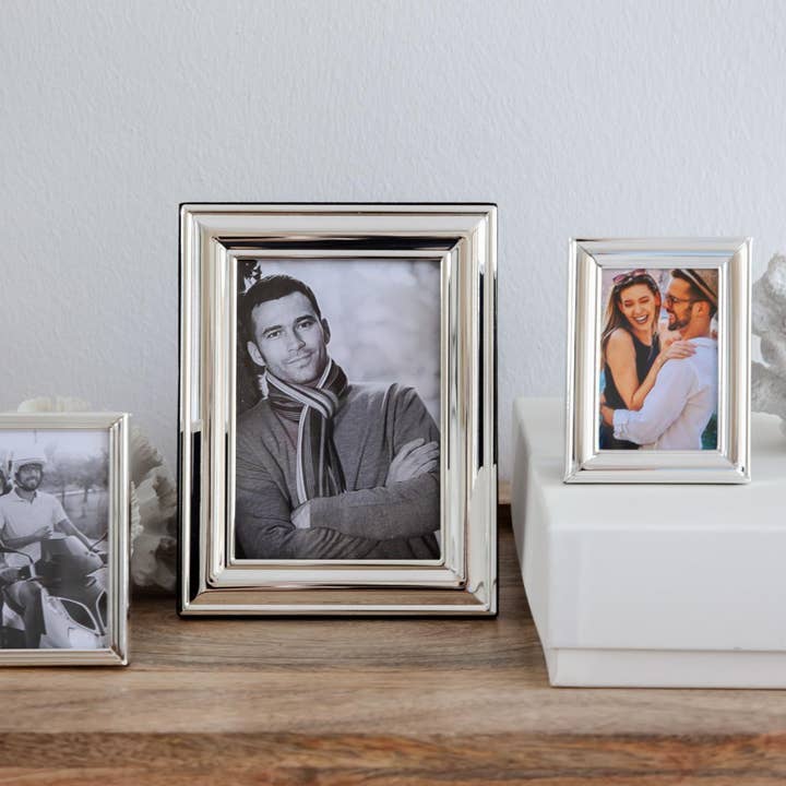 EDZARD - Wholesale Picture Frame - 2-Piece Picture Frame Sunset (13x18 cm), Silver-Plated4