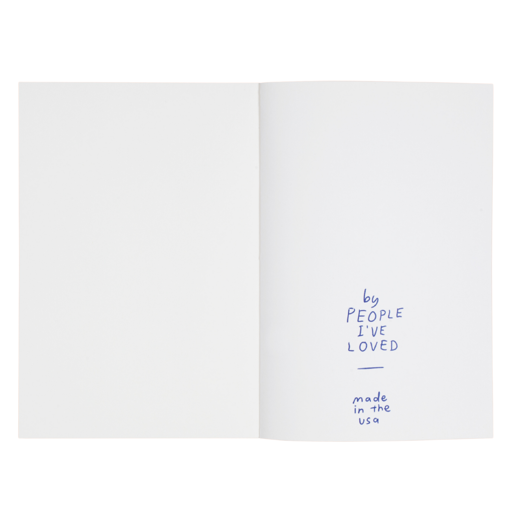 People I've Loved - Wholesale Notebook - Only Good Things Notebook3