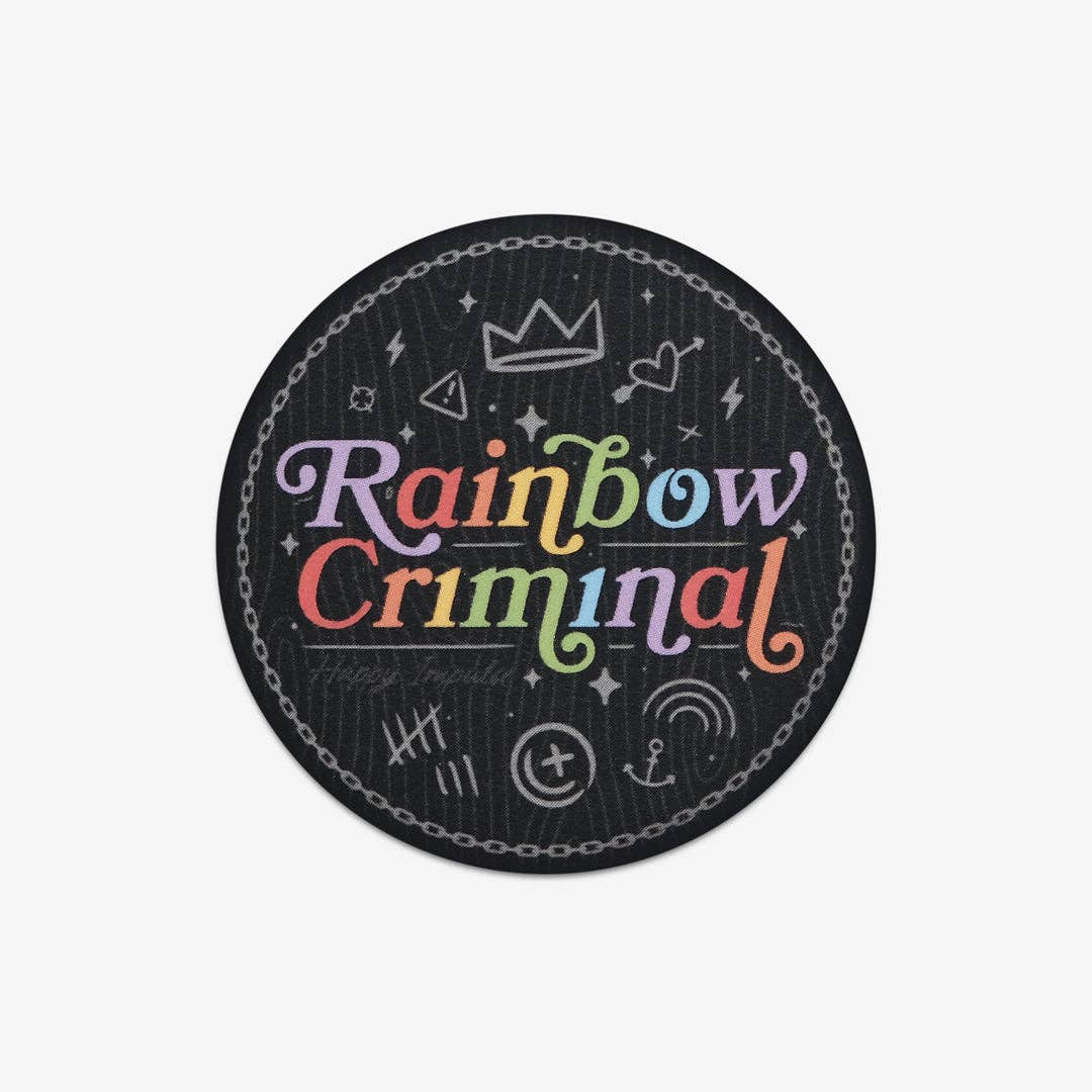 Happy Impulse - Wholesale Lapel Pin/Button - Rainbow Criminal2