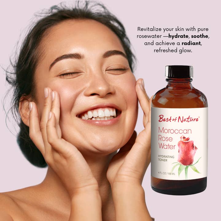 Best of Nature - Wholesale Facial Toner - Moroccan Rose Water - Hydrating Toner