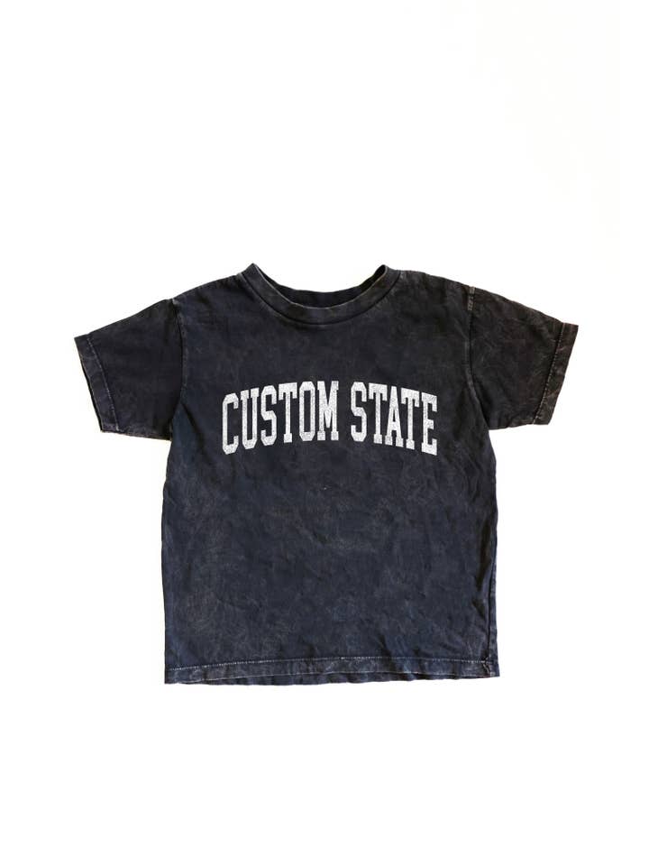 OAT COLLECTIVE – wholesale Screen-printed t-shirt – Kids – Custom Graphic Toddler Unisex Mineral Top2