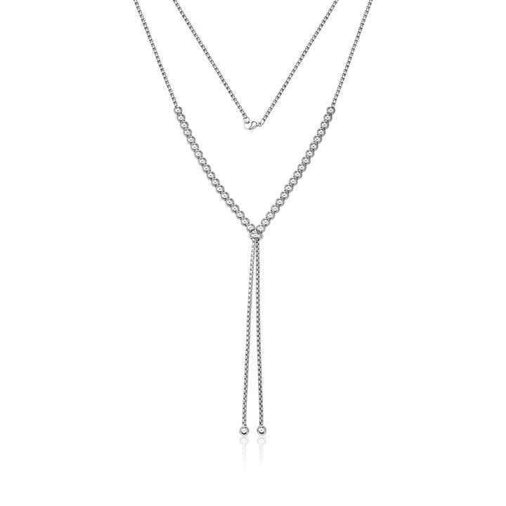 Kagi Silver Bolero Necklace for wholesale by KAGI