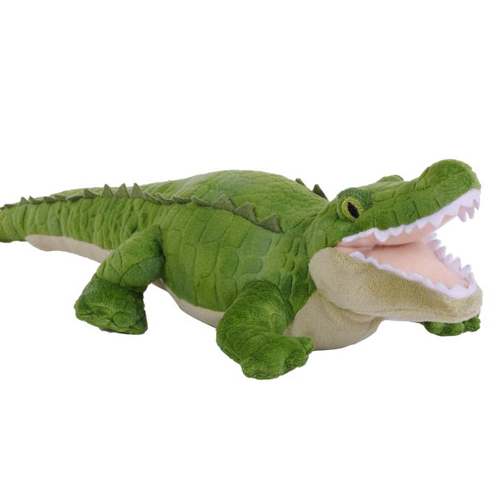 Wild Republic - Vente Peluche – enfant et bébé - Animal en peluche CK-ECO-Mini alligator 8 pouces