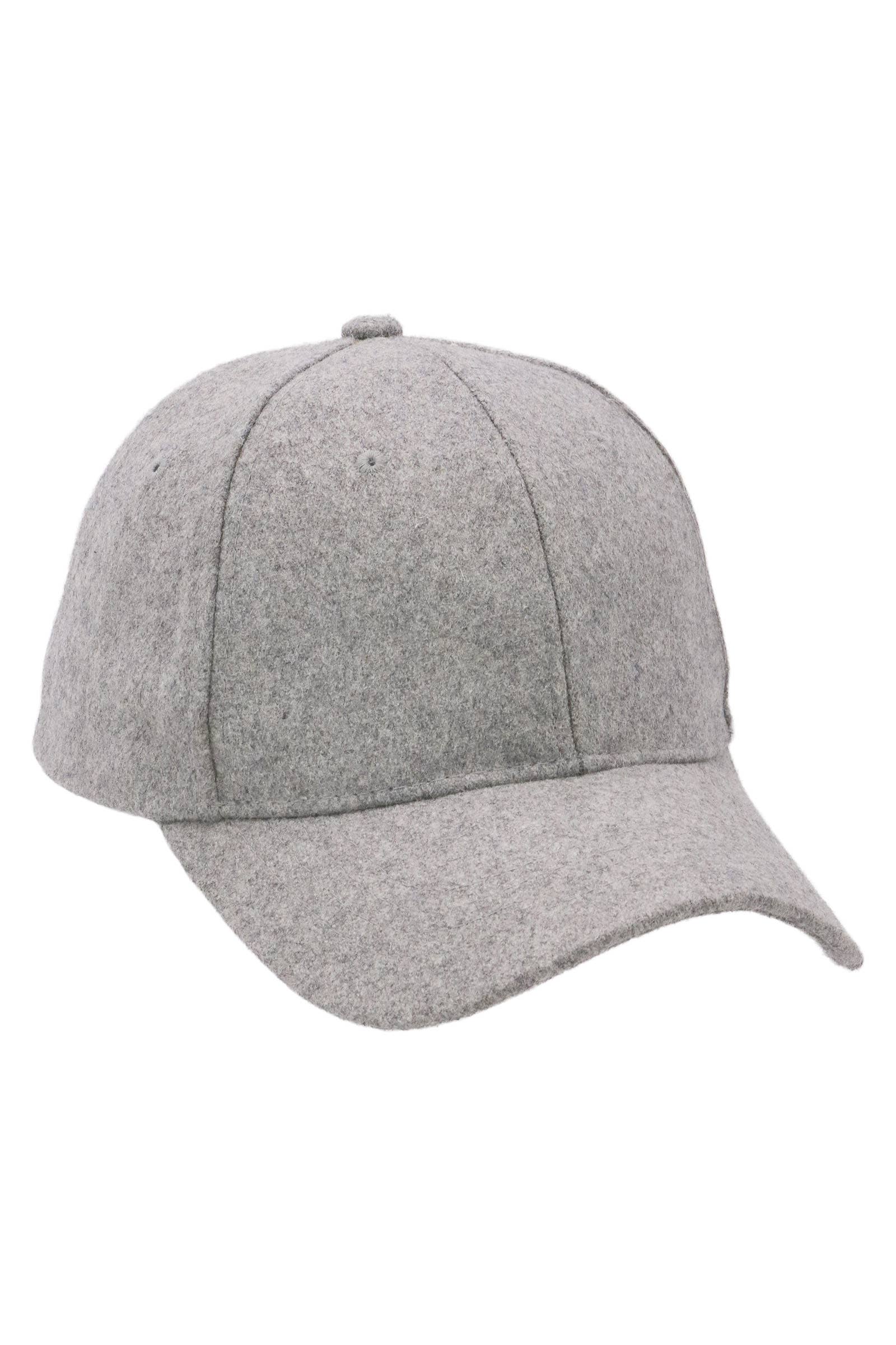 Cap Zone - Vente Casquette de baseball – unisexe - Casquette de baseball en laine véritable avec boucle à l'arrière3