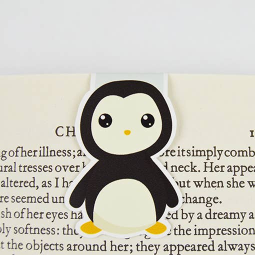 IMPAPER - Wholesale Bookmark - Penguin Magnetic Bookmark