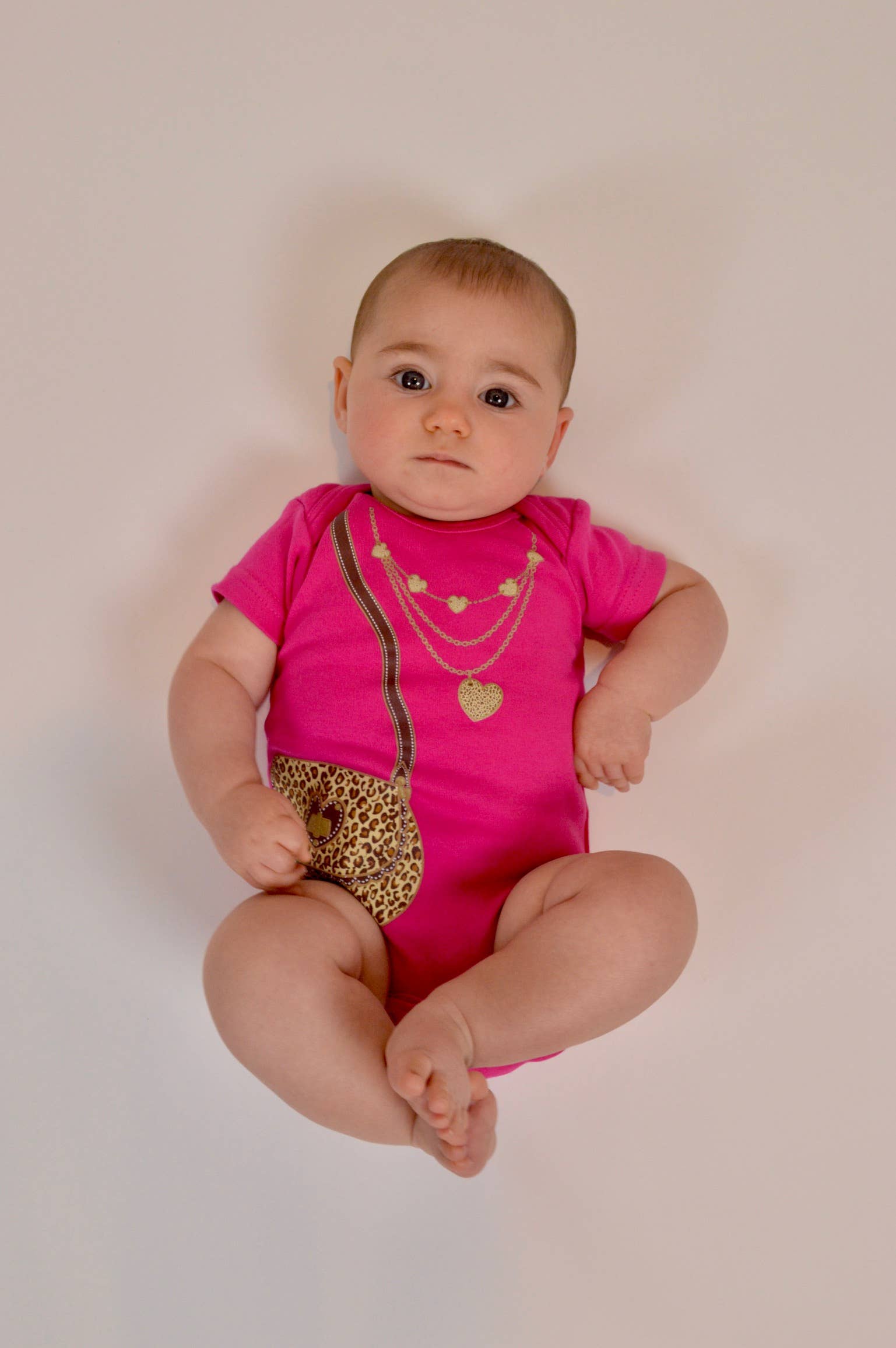 Sara Kety Baby & Kids - Wholesale Bodysuit (Non-Footed) - Baby - Leopard Bag Onesie1