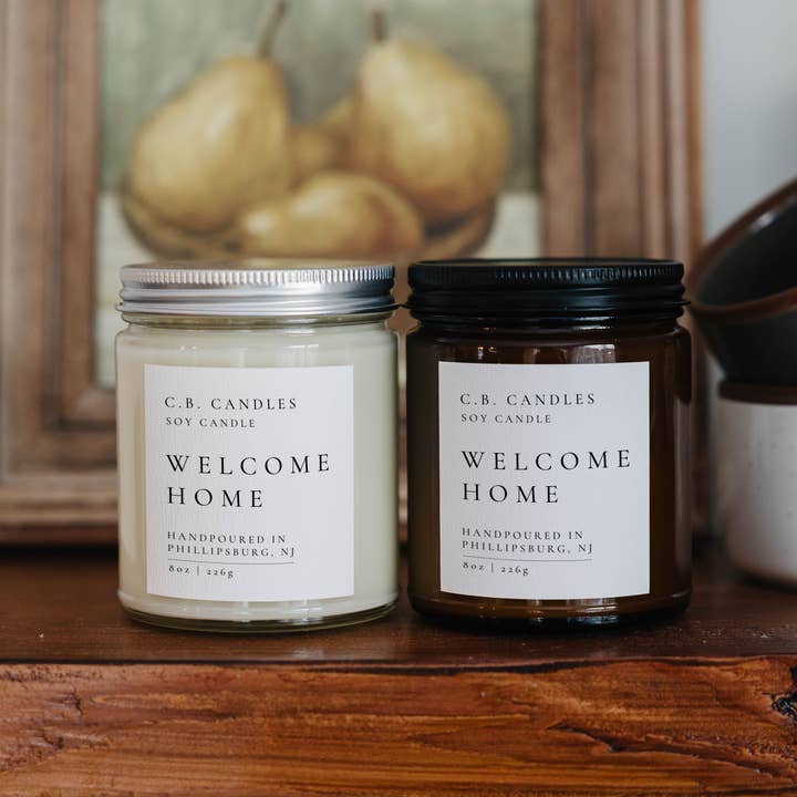 Welcome Home Candle for wholesale by C.B. Candles