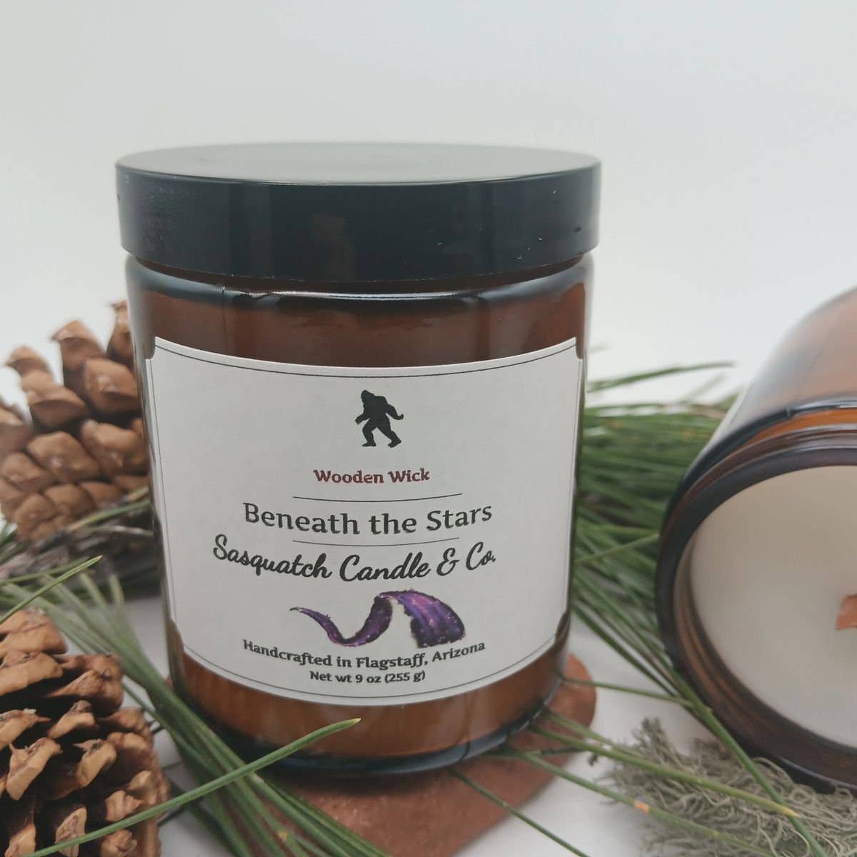 Beneath the Stars for wholesale by Sasquatch Candle Company