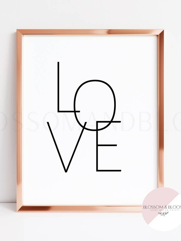 Amour pour la vente par Blossom & Bloom