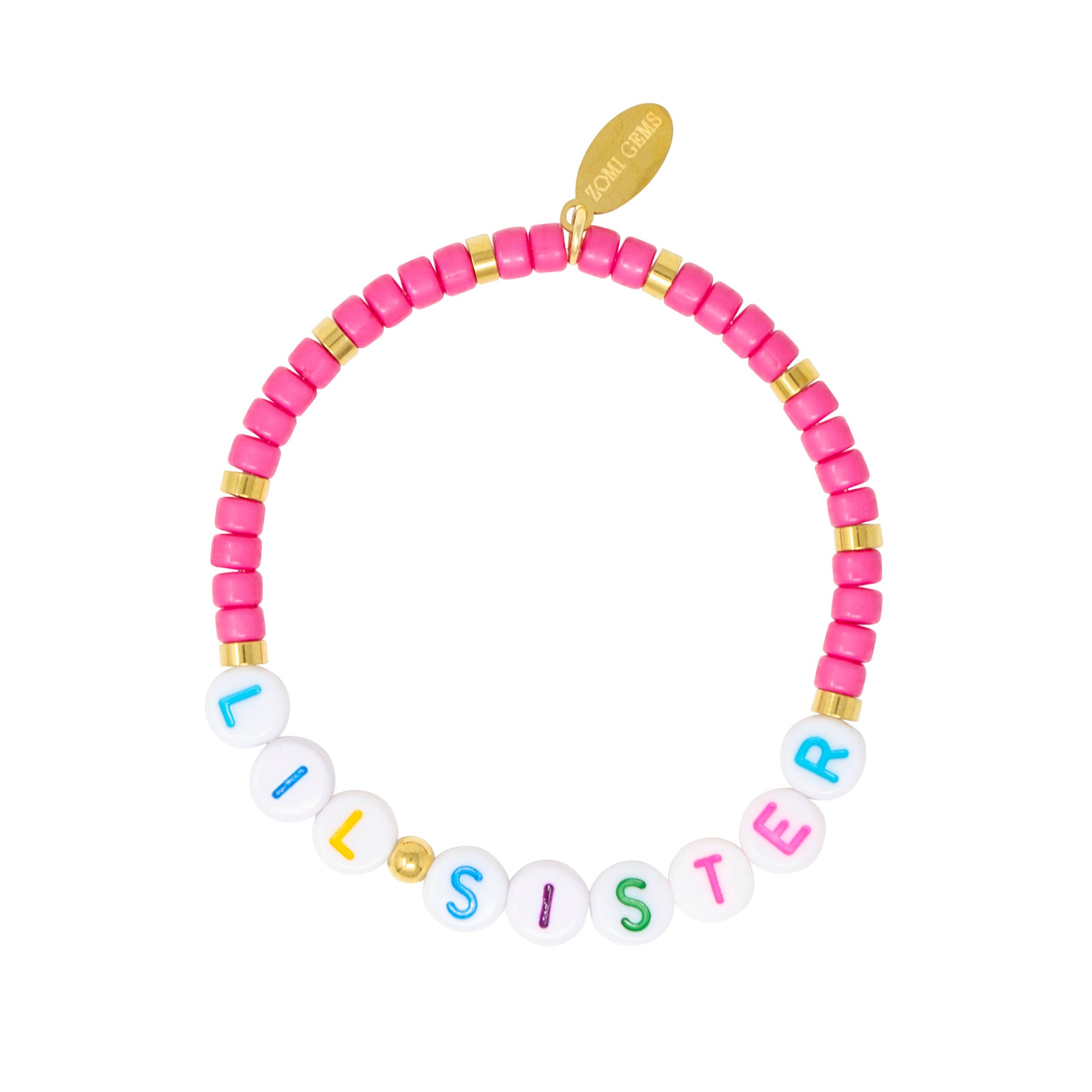 ZOMI GEMS - Wholesale Beaded Bracelet - Kids - Big Sis/Lil Sis Bead Bracelet Tower2