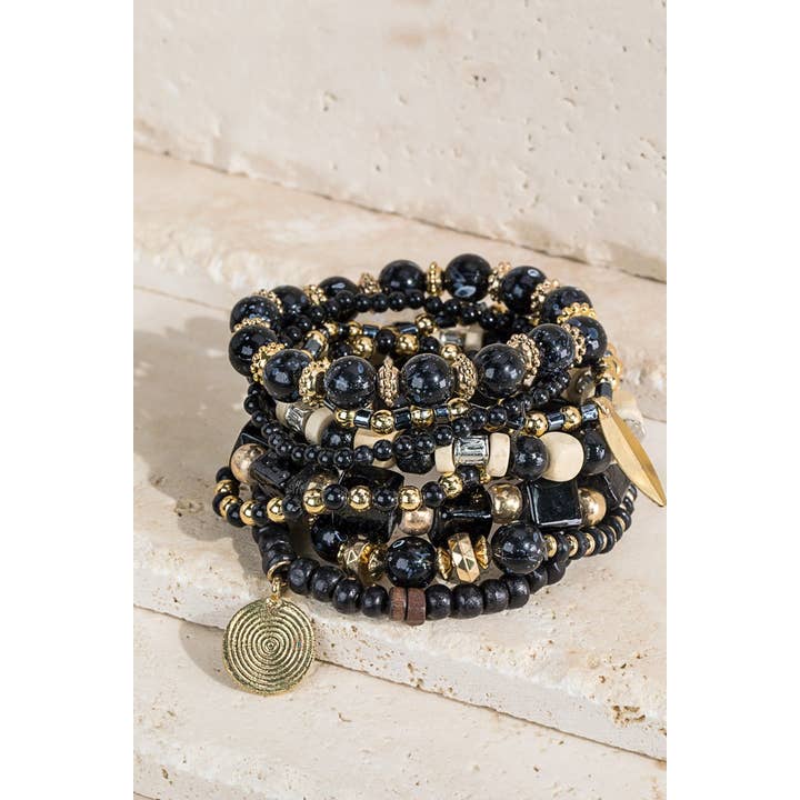 Urbanista - Wholesale Beaded Bracelet - Mixed Bead Bracelet Set
