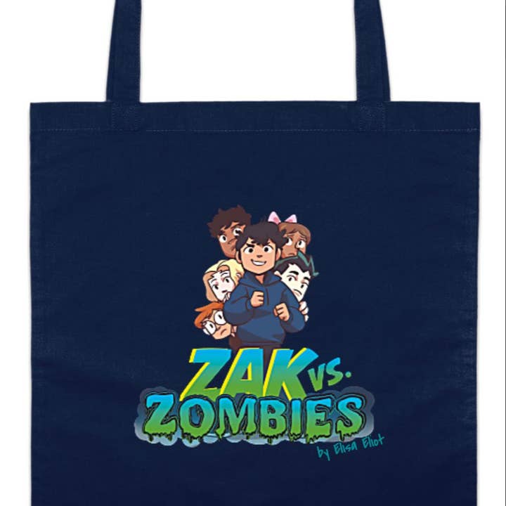 Cotton Book Tote Bag for wholesale by Triple Jack