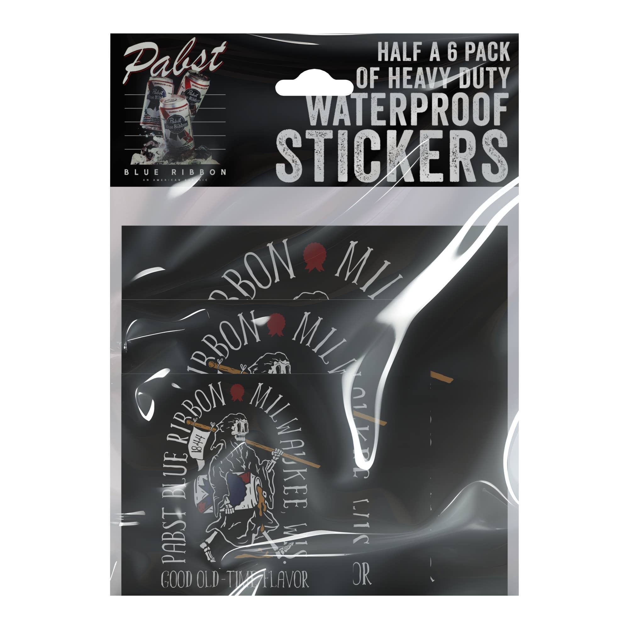 Smithco Distributing - Wholesale Phone & Laptop Stickers - Pabst Blue Ribbon Decals - Beer Stickers, PBR Stickers1