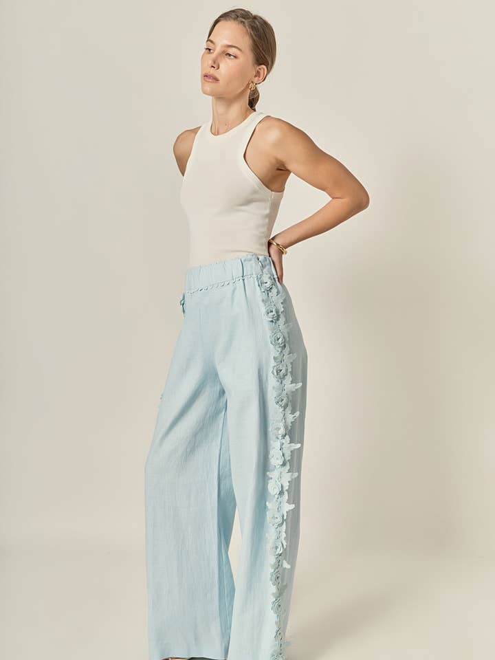 Blomdetaljbyxor för wholesale av English Factory