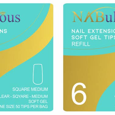 NABulous – Arte/decalque de unhas por atacado – 💅 Dicas de Recarga SQUARE | Natural | Nabulous3