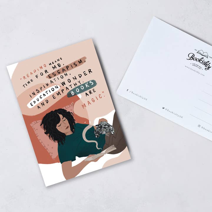 Bookishly (US Duties Paid) - Wholesale Postcard - Postcard Bundle - Retailer's Pack4