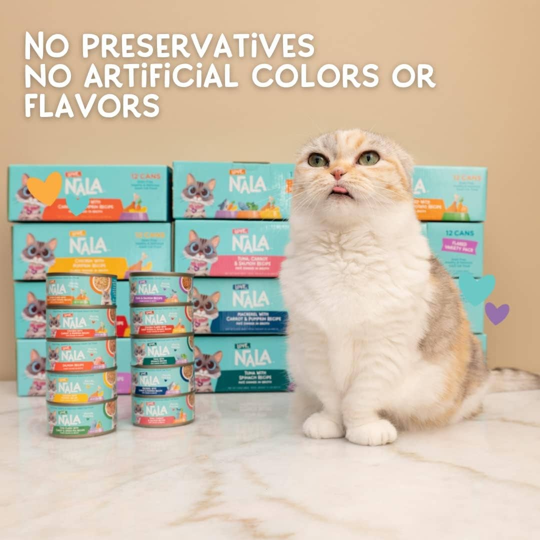 Love, Nala - Wholesale Pet Food - Cat - Adult Cat Food - FLAKED Variety Pack5