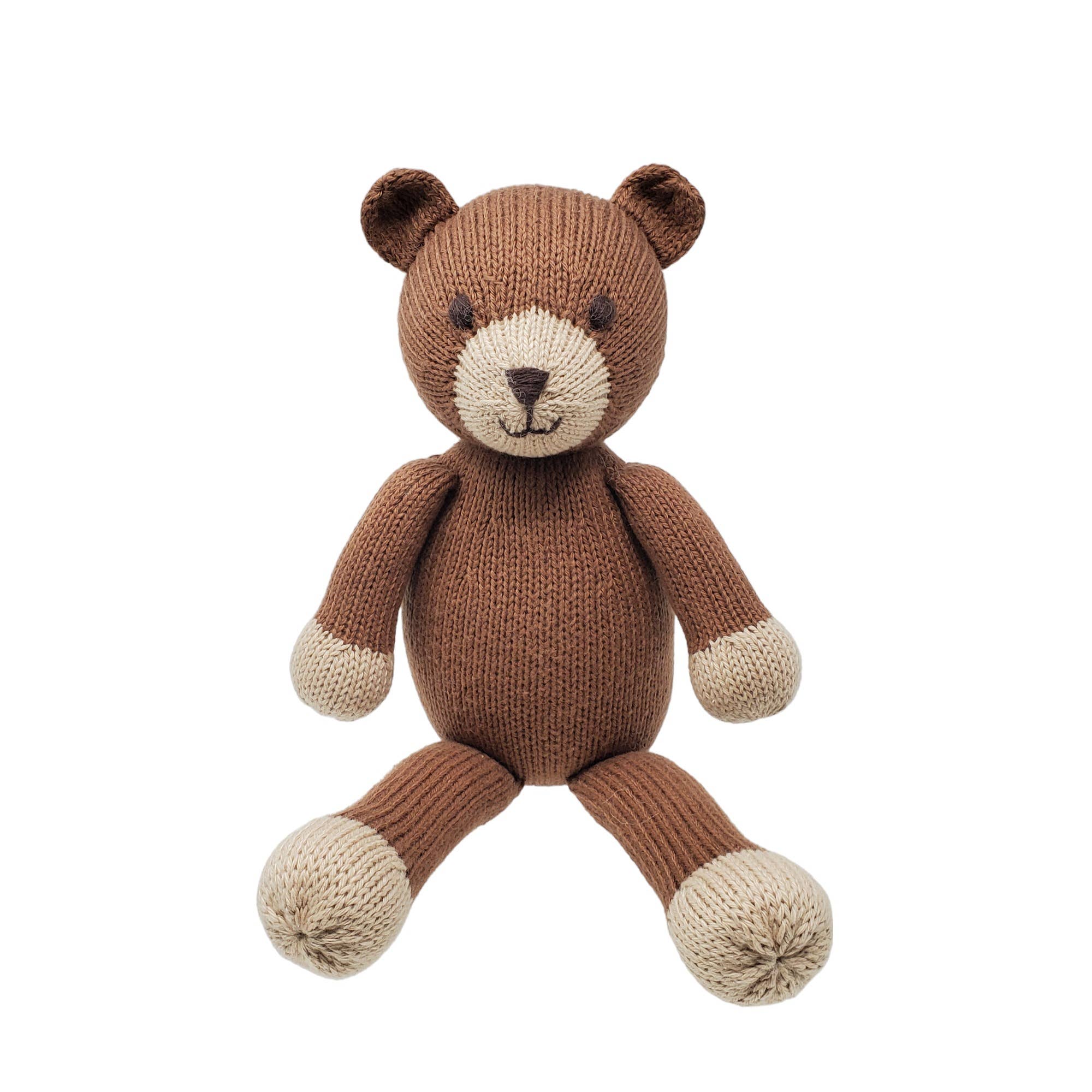 Melange Collection - Wholesale Stuffed/plush toy – Kids & baby - Handmade Knit Teddy Bear - Fair Trade Cotton Toy