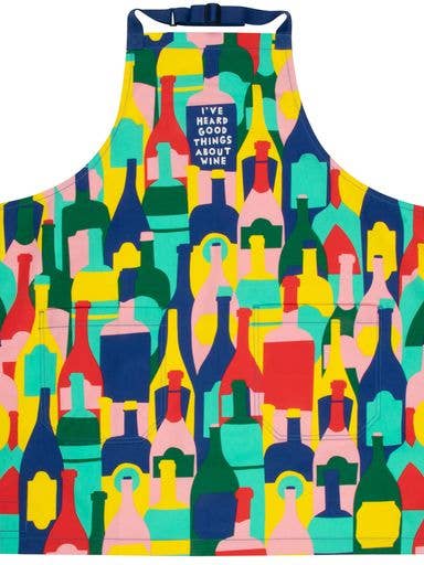 Apron - Good Things About Wine for wholesale by Optoco