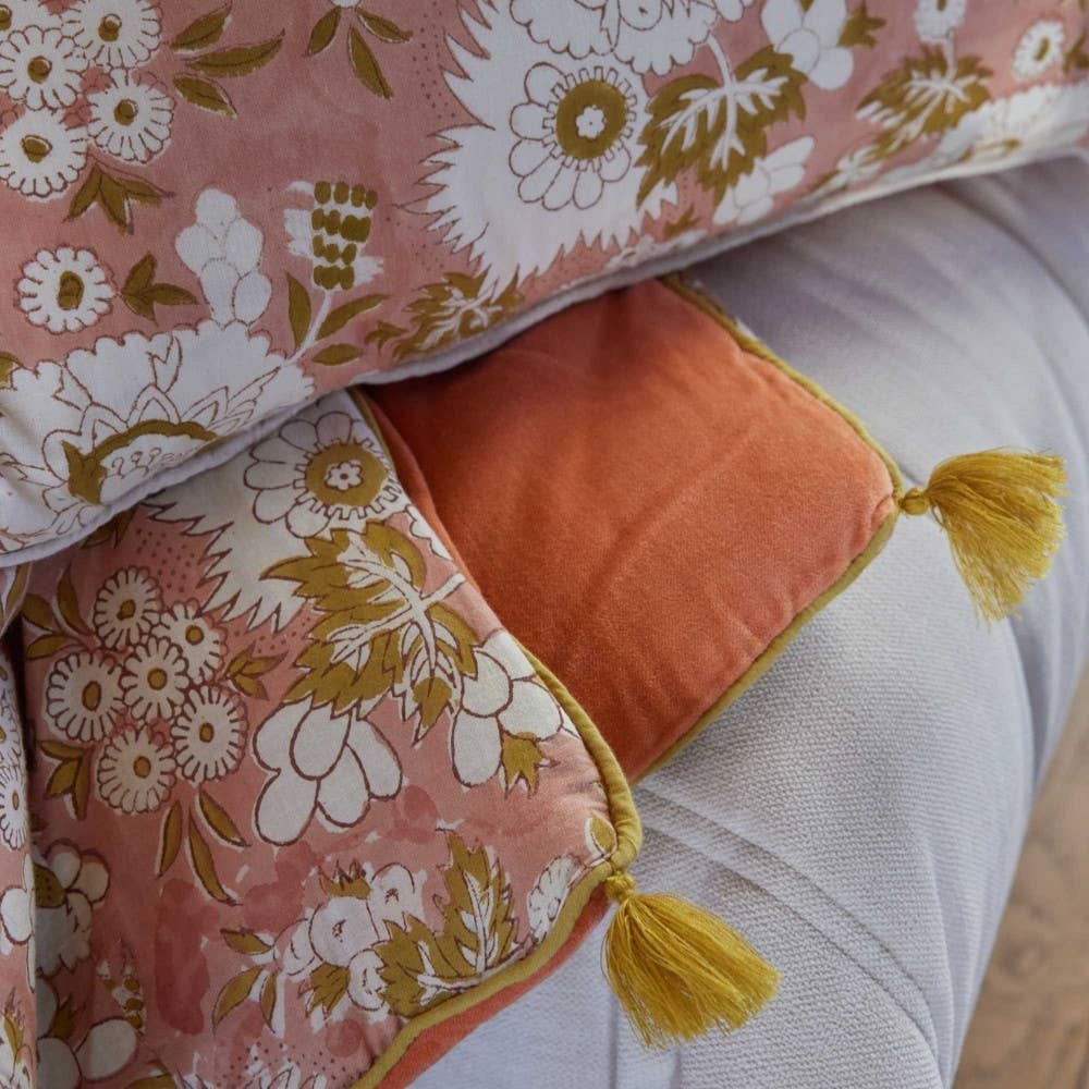 Bonheur du Jour - Wholesale Quilt - Sofa Cover - Vishnu Terracotta4