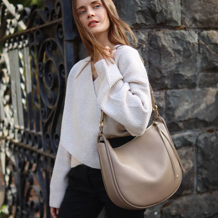 AALLYN - Wholesale Shoulder Bag - Women's - Marley Hobo - Leather19