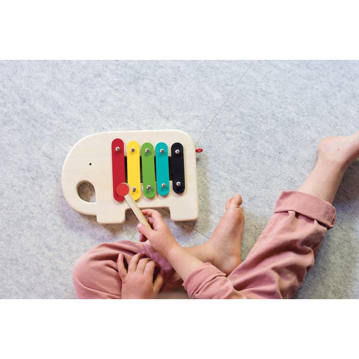 Chronicle Books - Wholesale Musical Toy - Kids & Baby - Wooden Elephant Xylophone