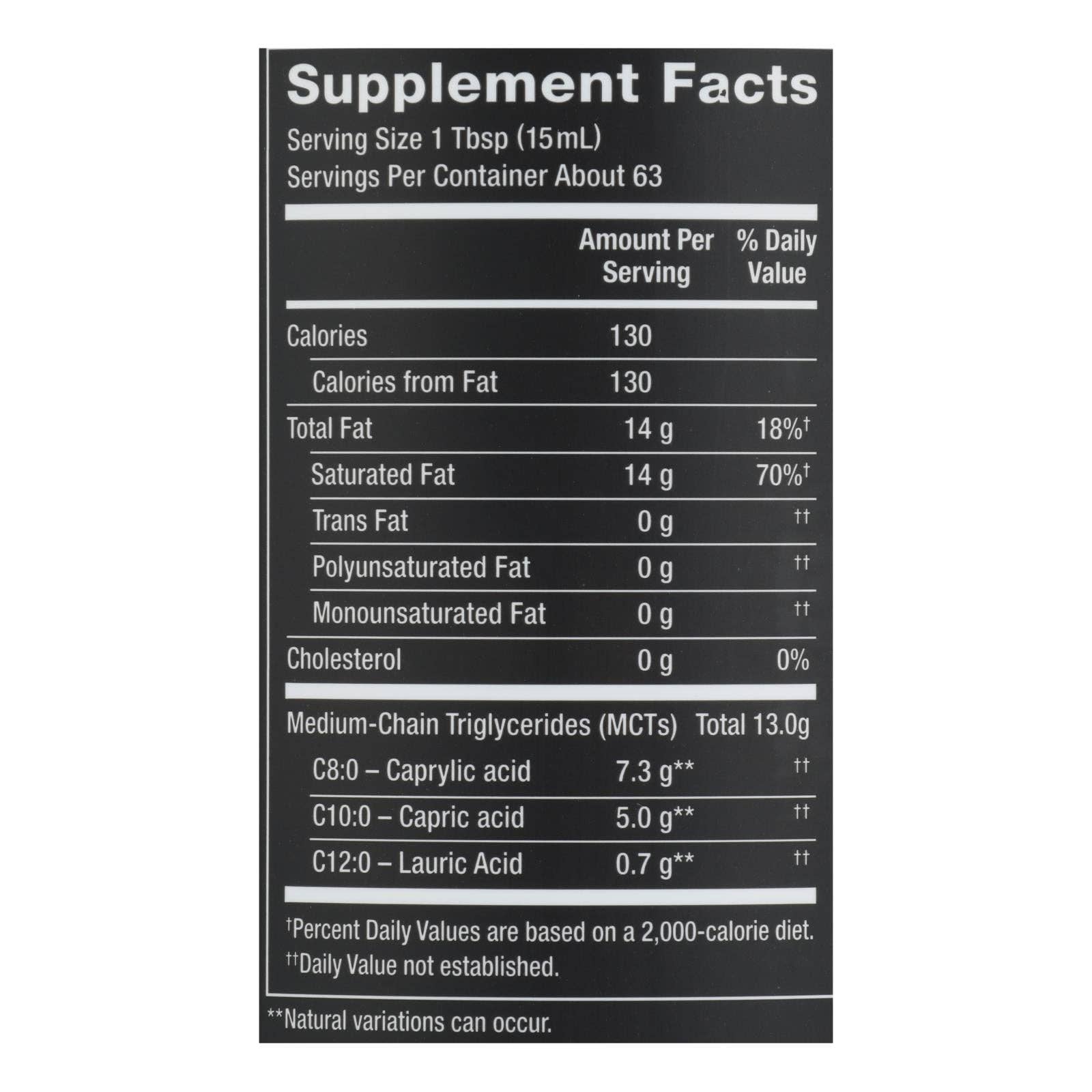 Everyday Supply Co - Wholesale Cooking Oil - Nutiva 100% Organic Mct Oil - 32 fl oz1