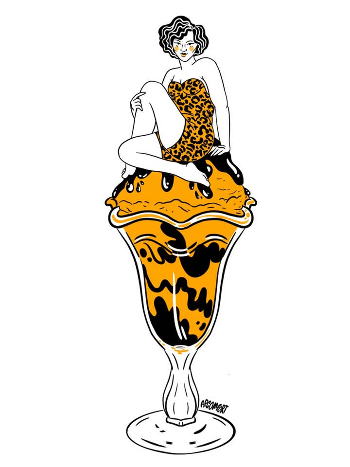 Sundae Babes 5 X 7 Prints for wholesale by Apcomfort