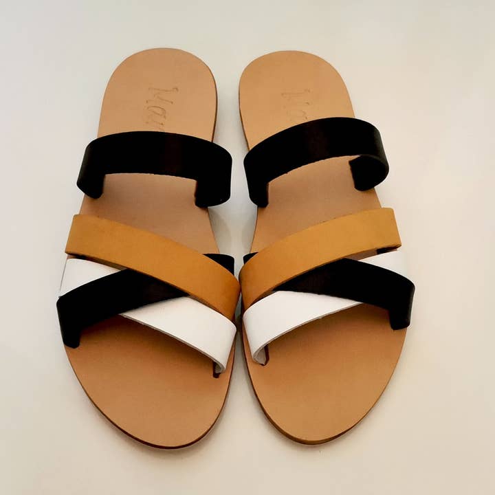 Handgefertigte Ledersandale „Atticus“ für den Großhandel von Marbe Sandals