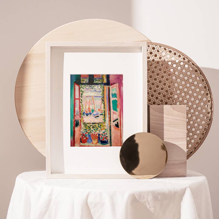 Sugar & Canvas - Vendita all'ingrosso Stampa artistica - Matisse «La finestra aperta», 1905, dipinto e stampa artistica, M1364