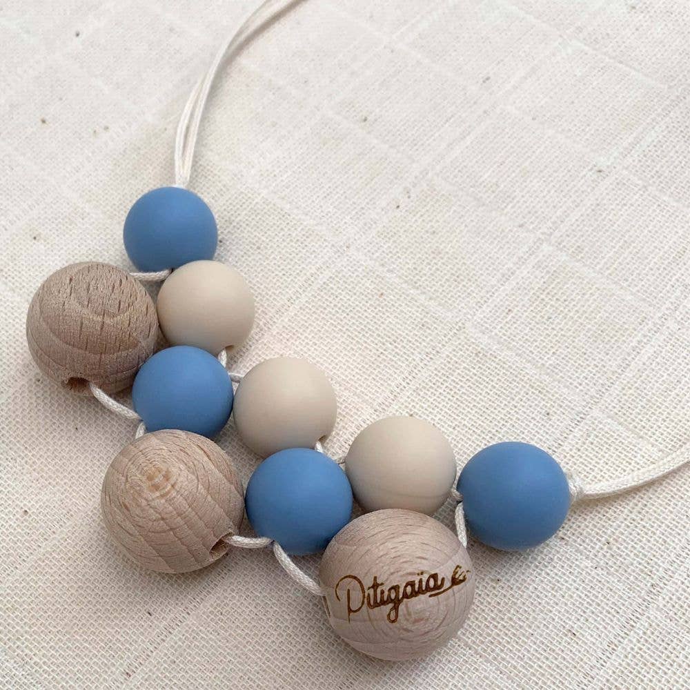 Pitigaïa - Vendita all'ingrosso Massaggiagengive (senza clip) - Neonati - Collana per Allattamento e Babywearing in Silicone e Faggio15