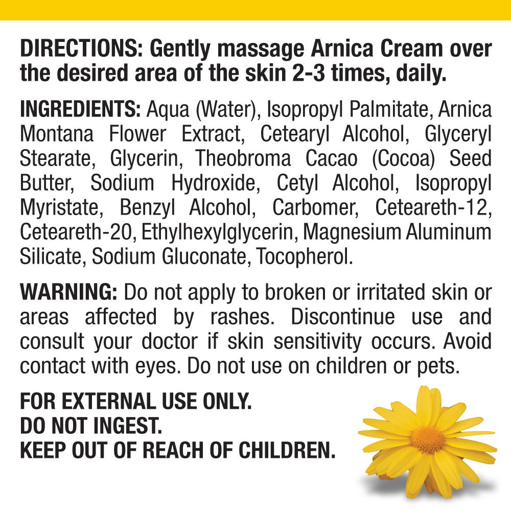 homeolab International Inc - Wholesale Healing Salve/Balm/Cream - Real Relief Arnica Cream for Pain Relief 4 oz 1