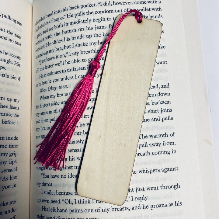 Coastal Chic - Vente Marque-page - Book Whore Spread Those Pages- SMUT Bookmark2